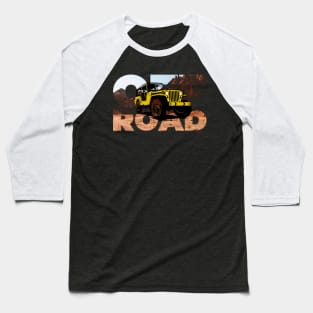 Off road off-road vehicle with an interesting graphic design for the mountains Baseball T-Shirt